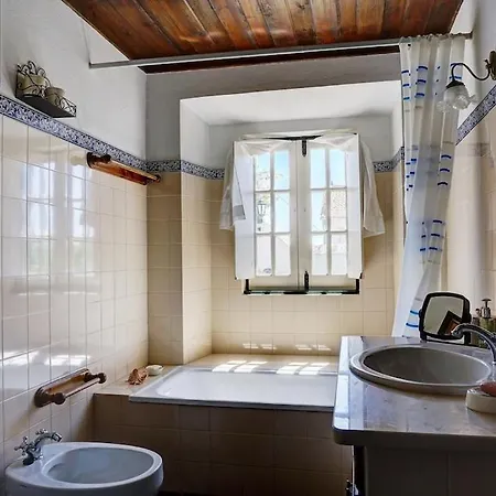 Villa Casa Do Patio - Très Charmante 12 Personnes 5ch Avec Piscine São Bartolomeu