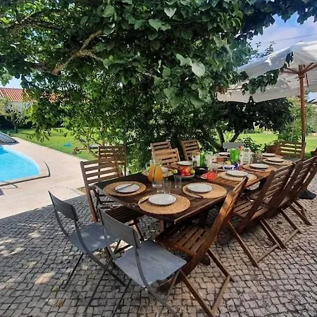 Casa Do Patio - Très Charmante 12 Personnes 5ch Avec Piscine * São Bartolomeu